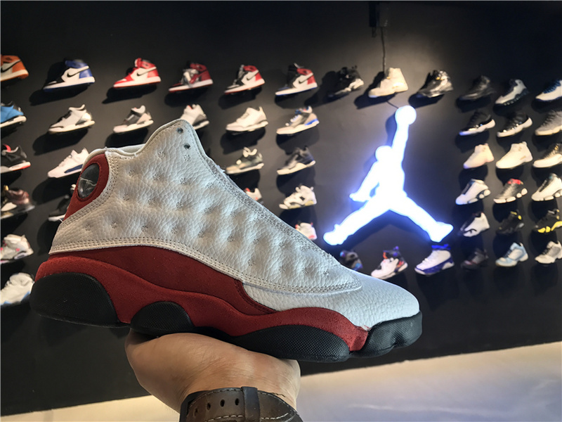 Air Jordan 13 Retro White red 414571 122